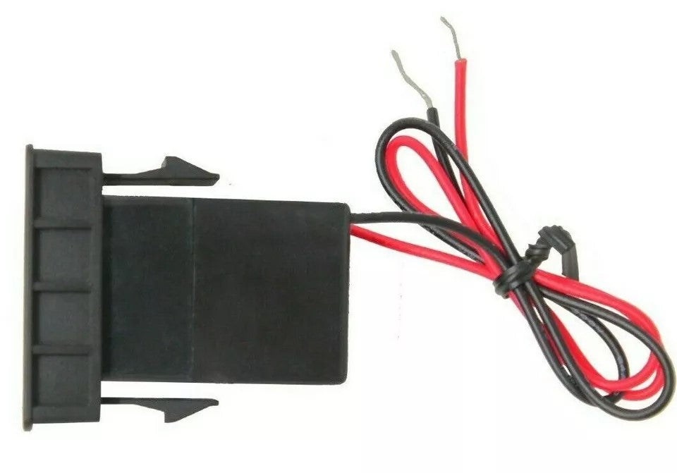 Toyota RJ45 Car Dash UHF/VHF Extender (32x20mm) - Blue LED