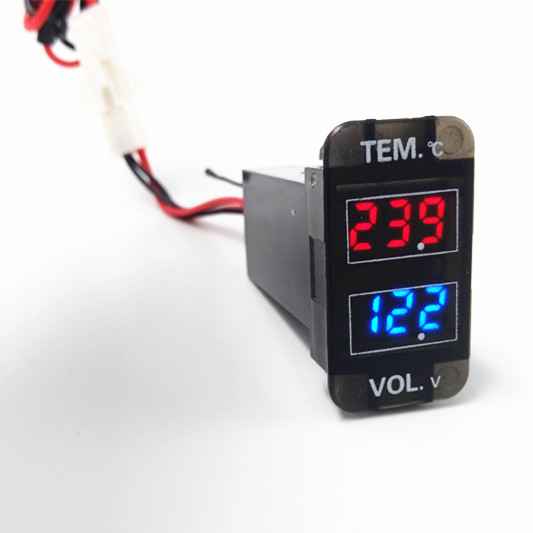 Toyota 40x20mm Voltmeter and Temperature For Vigo Shape