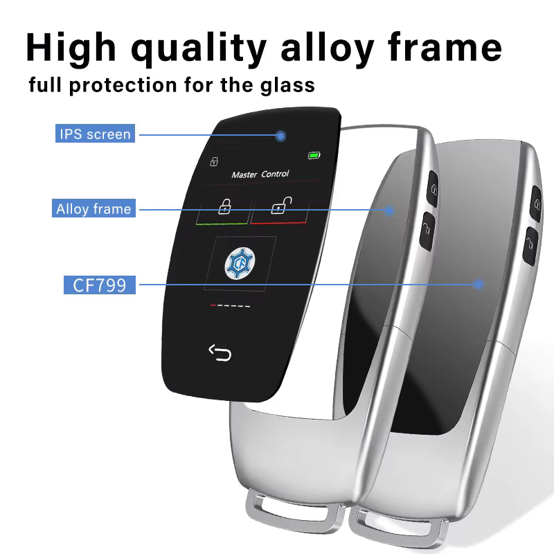 Universal Smart LCD Keyless Go Remote