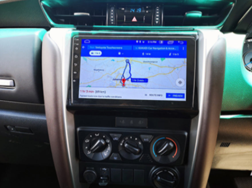 Toyota Fortuner GD6 9Inch Android Touch Screen Navigation System