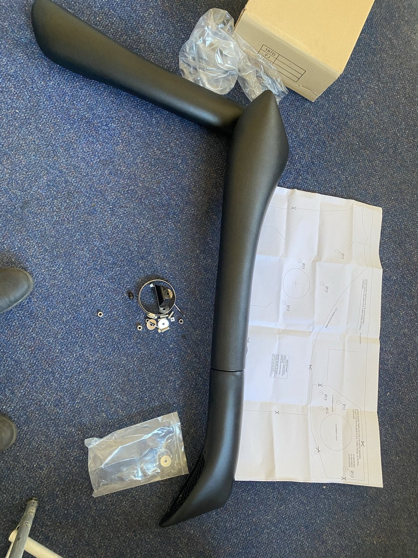 Toyota Hilux GD6 (2016-2024) Snorkel (Wide Body only)