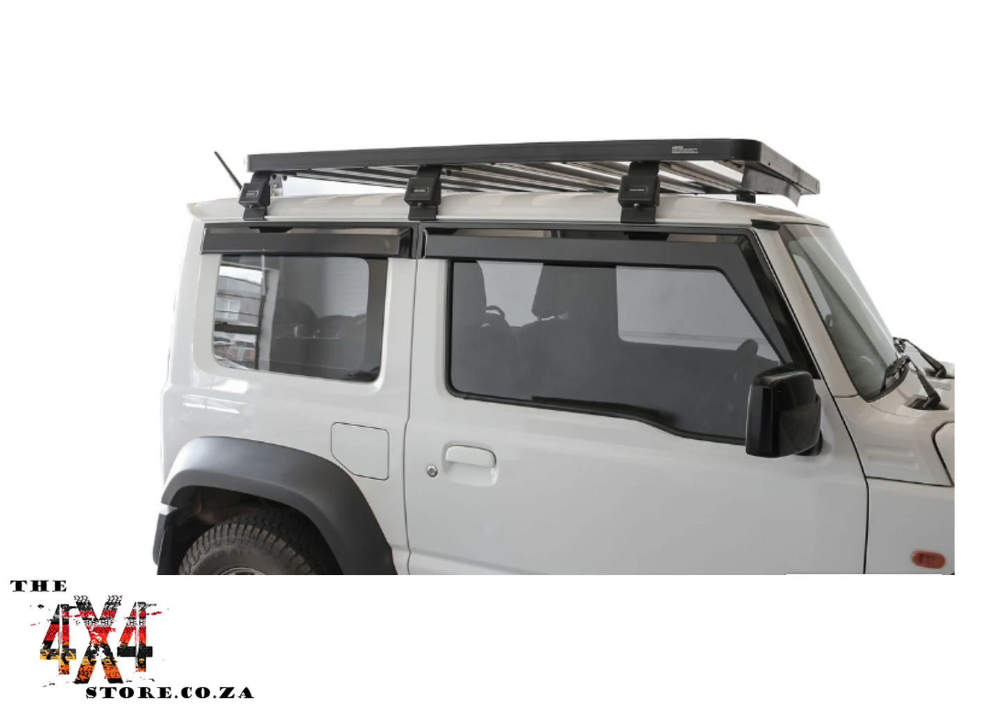 Suzuki Jimny Generation 4 2019+ (3Door) Square Weather Guards Gloss Black