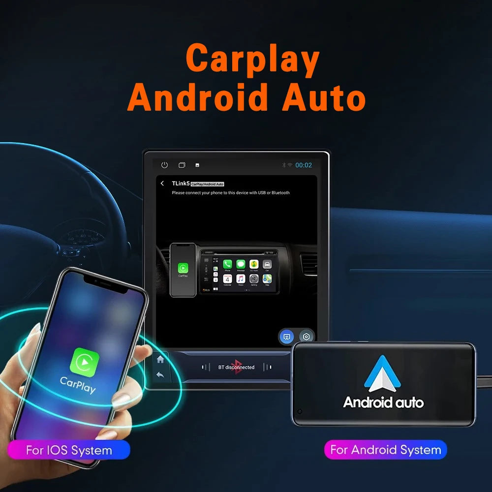 9.7 Inch for Ford Ranger 3 2011 2012 2013 2014 2015 Android14 Car Radio Carplay Multimedia Video Player Navigation Stereo 2Din