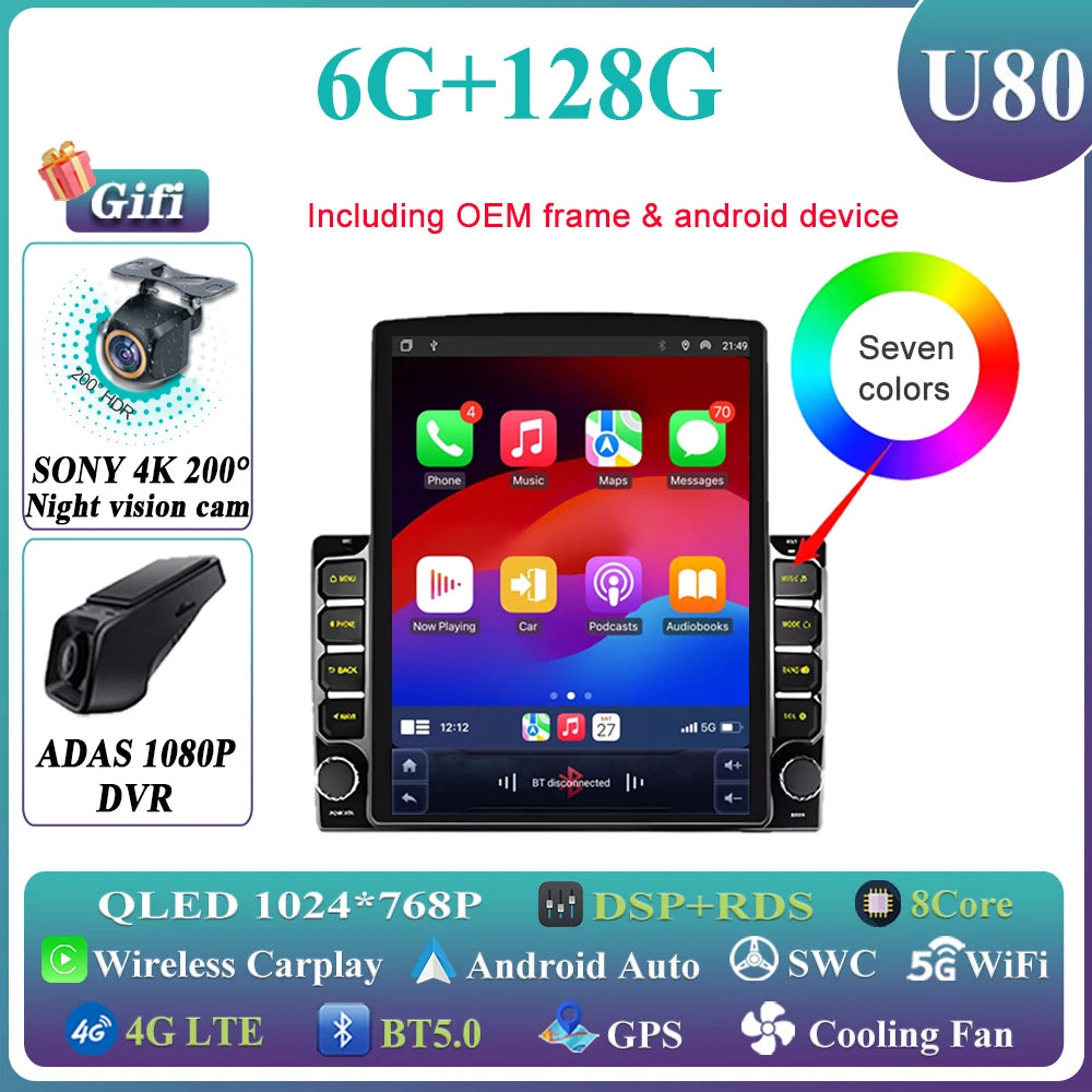 9.7 Inch Hilux D4D Touch Screen