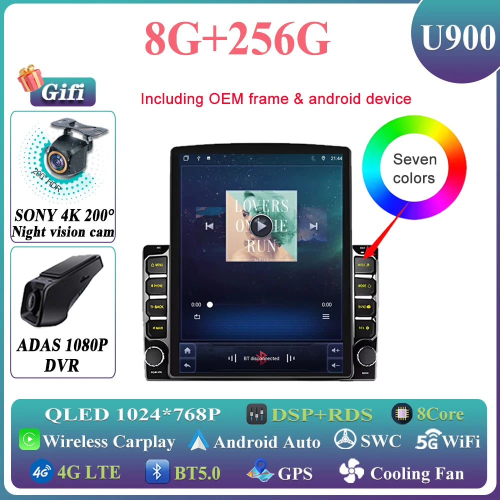 9.7 Inch Hilux D4D Touch Screen