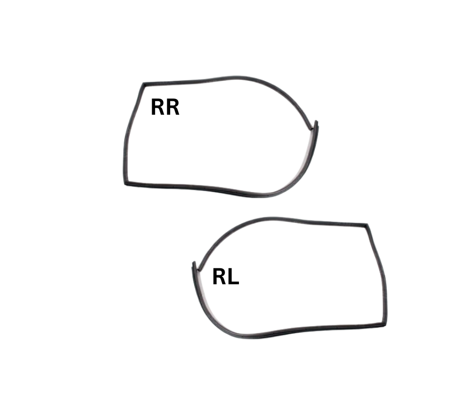 Land Rover Defender Door Rubber Drive Rear