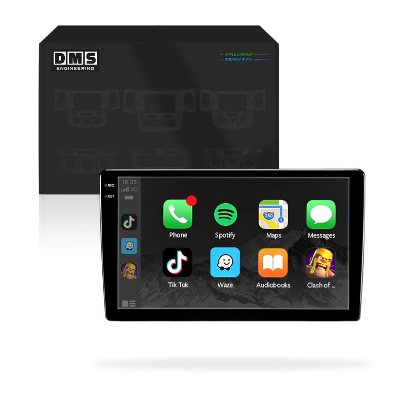 Toyota Prado 120 Series (2002 - 2009) 9" Double DIN Android Radio – Wireless Apple CarPlay & Android Auto