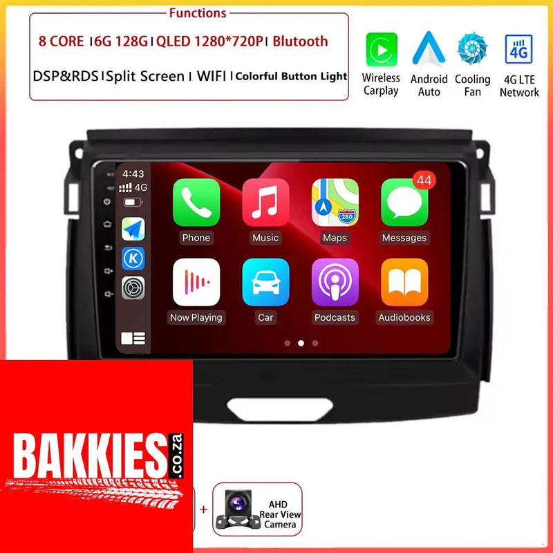 9" Android Auto for Ford Ranger Everest T6 2015 - 2020 Autoradio Carplay DSP Navigation GPS Car Radio Video Multimedia Player