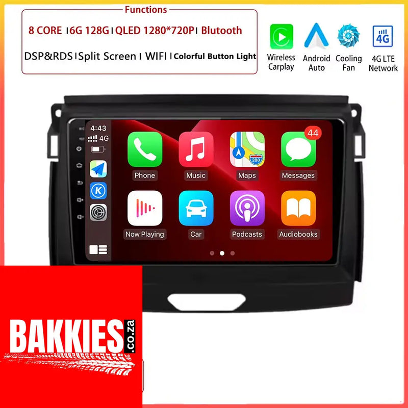 9" Android Auto for Ford Ranger Everest T6 2015 - 2020 Autoradio Carplay DSP Navigation GPS Car Radio Video Multimedia Player