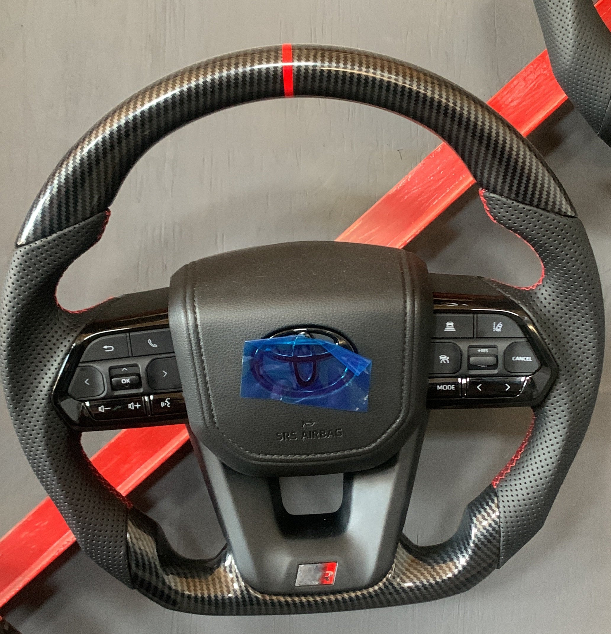 LC300 Toyota Hilux,  Land Cruiser 70 Series Carbon Dip Steering Wheel Sport - Carbon Dip