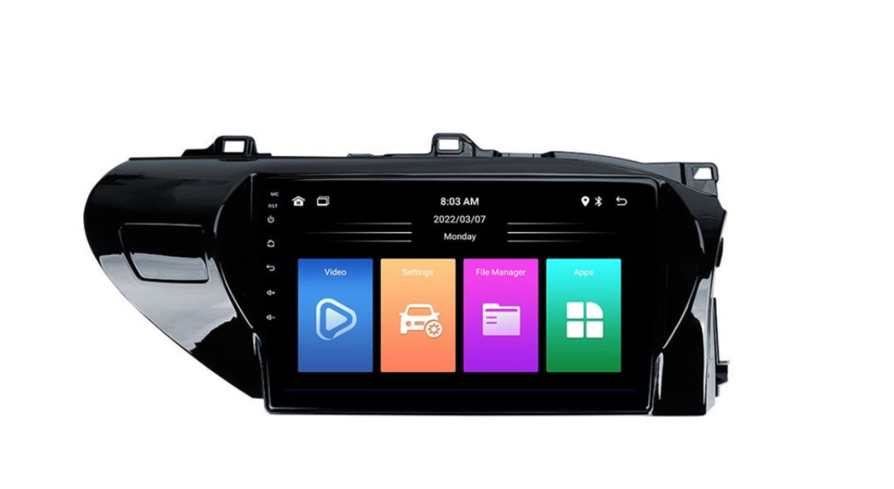 Toyota Hilux GD6 10 Inch Android Touch Screen Navigation System