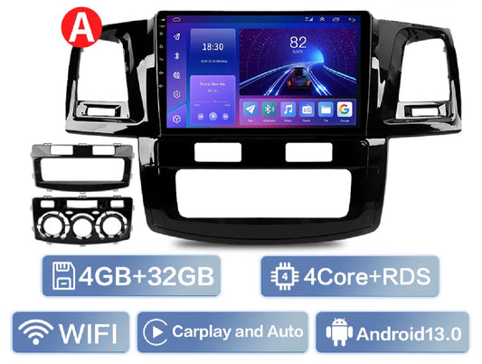 Toyota D4D Fortuner or HILUX 2007-2015 Multimedia Player with Apple Carplay