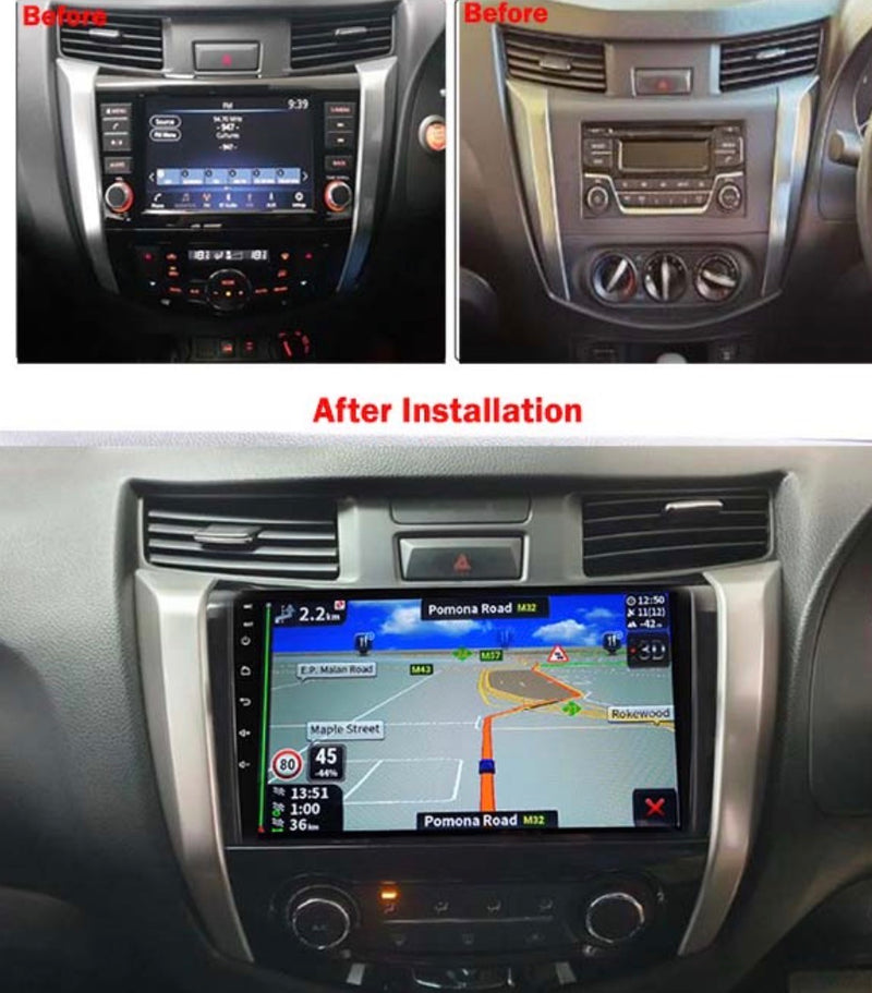 NISSAN NAVARA 2016 – 2022 HIGH SPEC ANDROID GPS NAVIGATION RADIO UNIT WITH CARPLAY