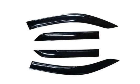 Toyota Fortuner (2005-2015) Weather Guards Gloss Black