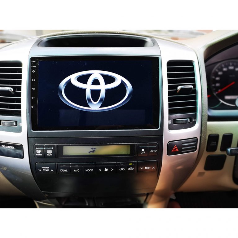Toyota Prado 120 Series (2002 - 2009) 9" Double DIN Android Radio – Wireless Apple CarPlay & Android Auto