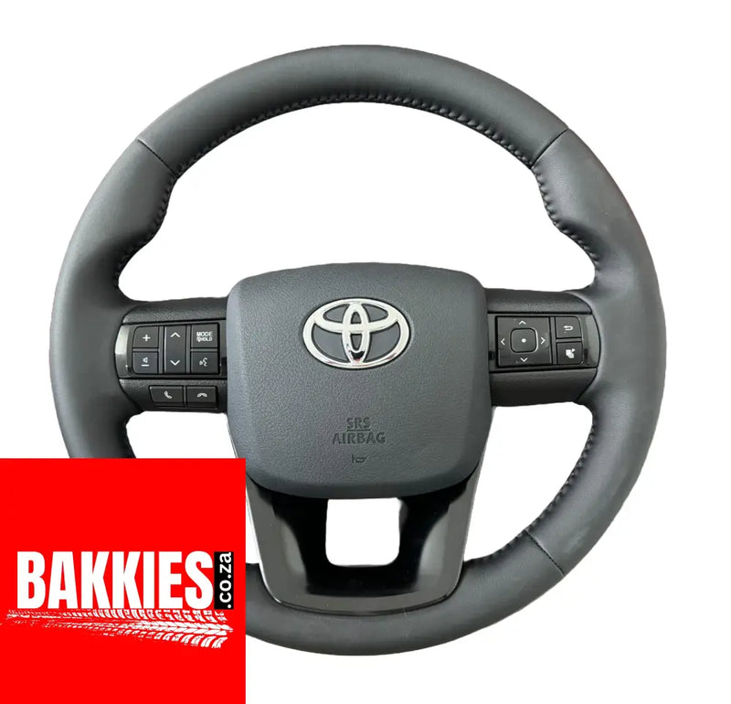 Full Leather Hilux Steering Wheel for Toyota 70 Series Land Cruiser