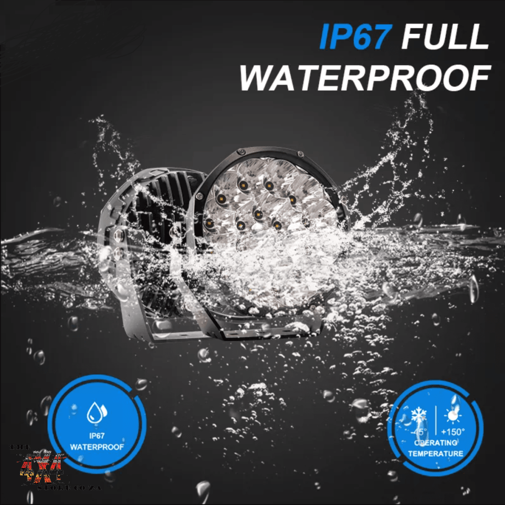 7 Inch 80W - Spotlight  (Set of 2)