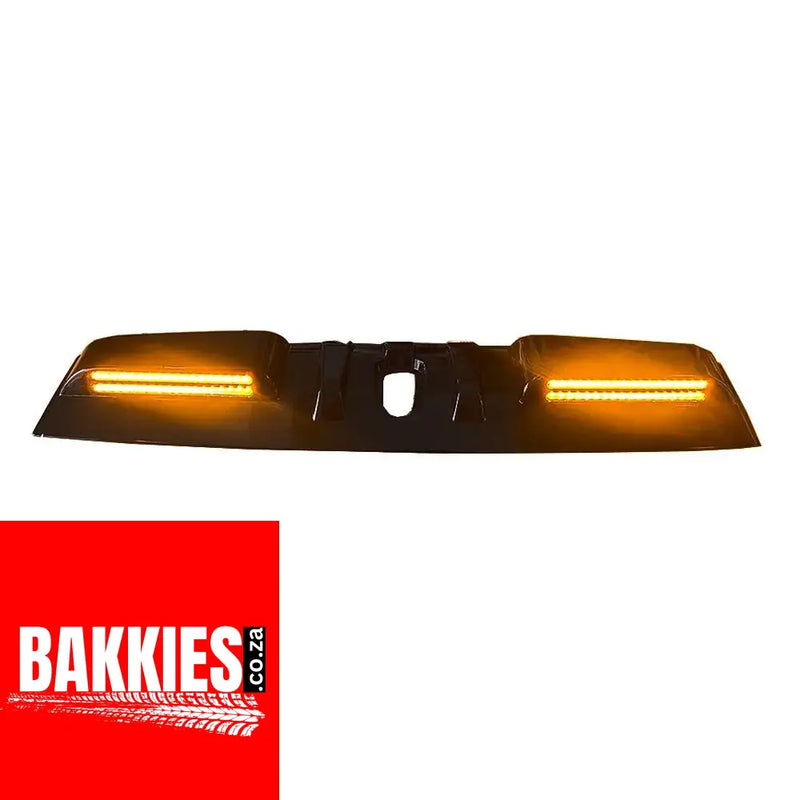 Toyota Hilux (15-On) Gloss Black Dual Function DRL LED Roof Light 100W Hilux