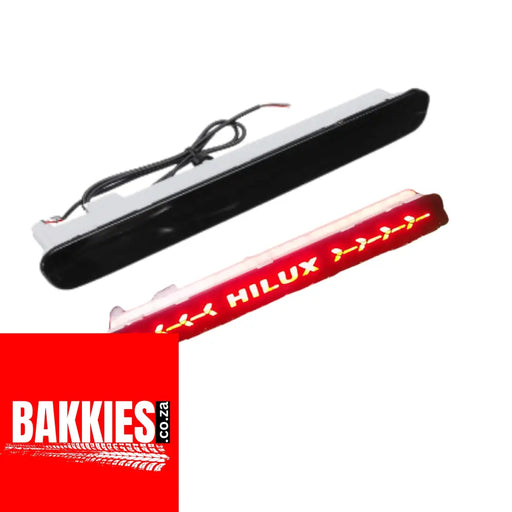 Toyota Hilux (2016) LED Tailgate Brake Light (Red ’HILUX’ Logo) Toyota
