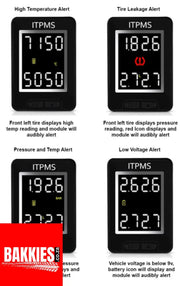 Toyota Hilux GD6 (2016 + 2024) TPMS With Internal Sensors (switch 32mm x20mm)
