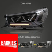 Toyota Hilux GD6 LED Headlights Vland 2016 -2019 Non Cambus