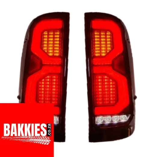 Toyota Hilux Vigo 2005 - 2015 LED Tail lights Red (set of 2)