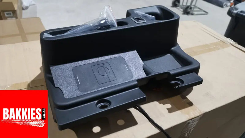 Toyota Land Cruiser Storage Tray with Wireless Charger